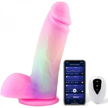10.24 Inch Remote Control Vibrating Realistic Suction Cup Dildos