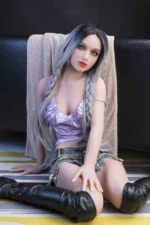 151cm C-cup Stylish Small Breasted Sex Doll Gina