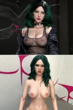 157cm D-cup Cosplay Sex Doll Alexa