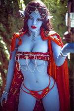 158cm/5ft2 E-cup Sexual Elven Magic Alien Sex Doll - Elicia