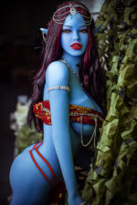 158cm/5ft2 E-cup Sexual Elven Magic Alien Sex Doll - Elicia