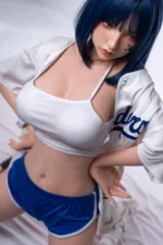 158cm D-cup Baseball Player Sex Doll Vita, ROS Head #6-020