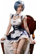 158cm D-cup Cosplay Rem Sex Doll Felice, ROS Head #600