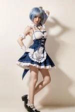 158cm D-cup Cosplay Rem Sex Doll Felice, ROS Head #600