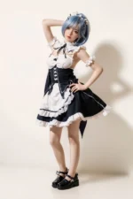 158cm D-cup Cosplay Rem Sex Doll Felice, ROS Head #600