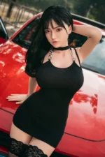 158cm D-cup Japanese Full Silicone Sex Doll Kacie, ROS Head #731