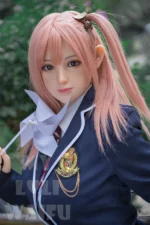 160cm D-cup Japanese Pink Hair Sex Doll Sloane