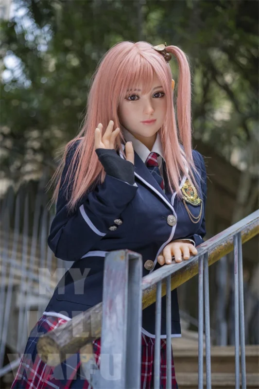 160cm D-cup Japanese Pink Hair Sex Doll Sloane