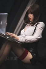 160cm E-cup Cosplay Secretary Big Boobs Sex Doll Yuka