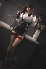 160cm E-cup Cosplay Secretary Big Boobs Sex Doll Yuka