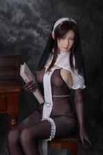 160cm E-cup Cosplay Sex Doll Nun Kiko