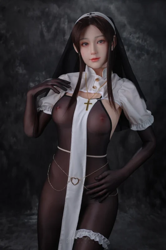 160cm E-cup Cosplay Sex Doll Nun Kiko