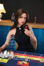 166cm C-cup Skinny Asian Sex Doll Queena.B