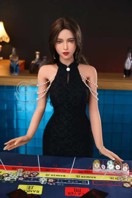 166cm C-cup Skinny Asian Sex Doll Queena.B