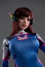 167cm D-Cup Silicone Sex Doll D.Va (Free Doll Same Clothes)