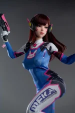 167cm D-Cup Silicone Sex Doll D.Va (Free Doll Same Clothes)