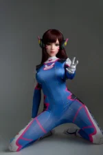 167cm D-Cup Silicone Sex Doll D.Va (Free Doll Same Clothes)