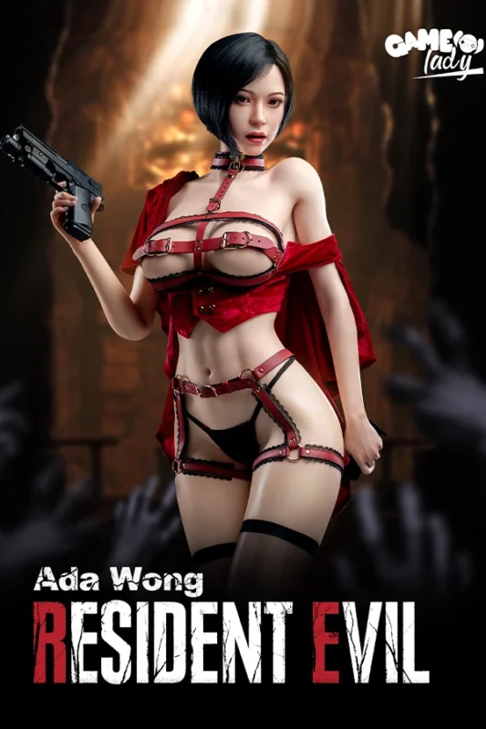 171cm G-cup Silicone Doll Ada Wong (Movable Jaw Version) (Free Doll Same Clothes)