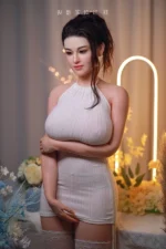 Asian Beautiful Huge Tits Sex Doll Rosetta 162cm