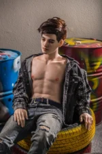 Asian Handsome Muscle Gay Sex Doll Tang 165cm