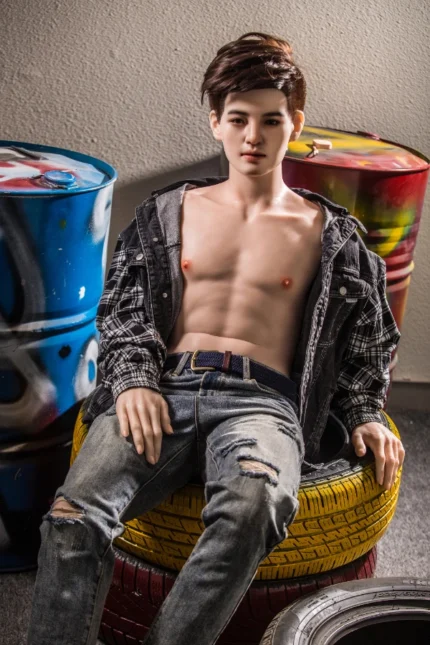 Asian Handsome Muscle Gay Sex Doll Tang 165cm