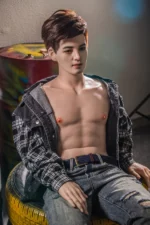 Asian Handsome Muscle Gay Sex Doll Tang 165cm