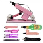 Auxfun Adjustable Speed Automatic Love Machine-Pink