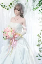 Beautiful Asian Bride Sex Doll Marry 150cm