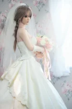 Beautiful Asian Bride Sex Doll Marry 150cm