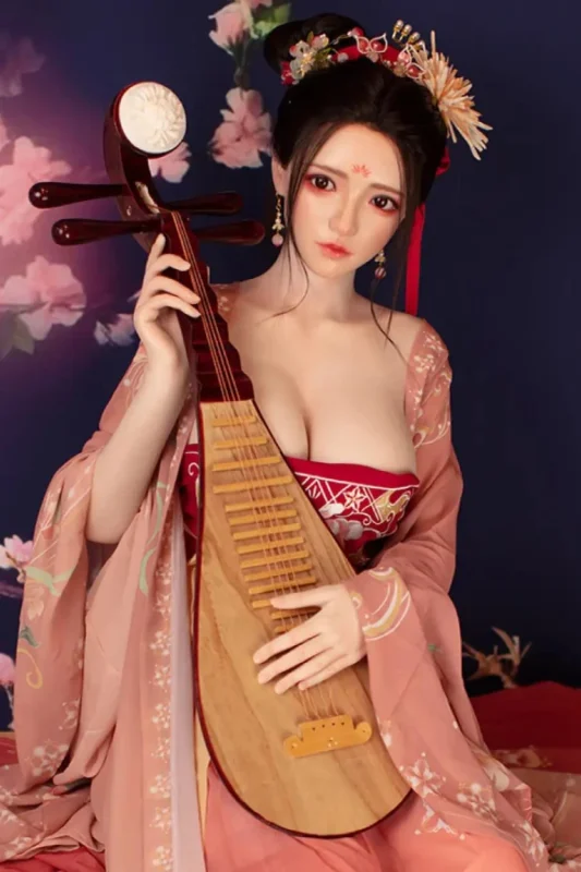Chinese Ancient Style Beautiful Female Doll Qi 150cm