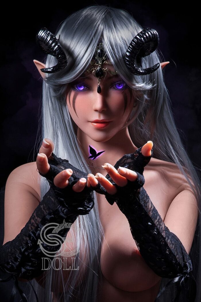 EU In Stock-150cm/4ft 11 Anime Alien in E-Cup Mysterious Night Elf Sex Doll SED068 - Samantha.C EU In Stock-150cm/4ft 11 Anime Alien in E-Cup Mysterious Night Elf Sex Doll SED068 - Samantha.C
