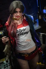 Famous Movie Cosplay Sex Doll Harley Quinn 166cm