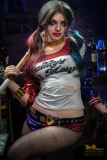 Famous Movie Cosplay Sex Doll Harley Quinn 166cm