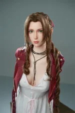 Final Fantasy VII Game Sex Doll Aerith 167cm (Free Doll Same Clothes)