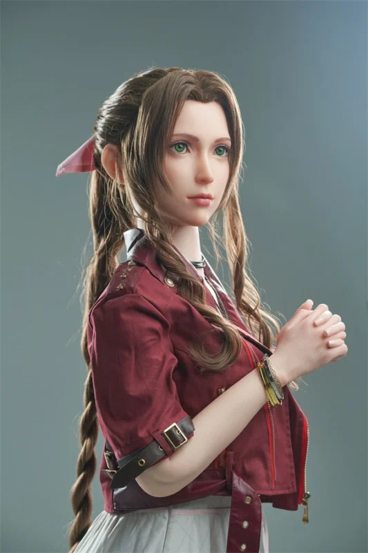 Final Fantasy VII Game Sex Doll Aerith 167cm (Free Doll Same Clothes)