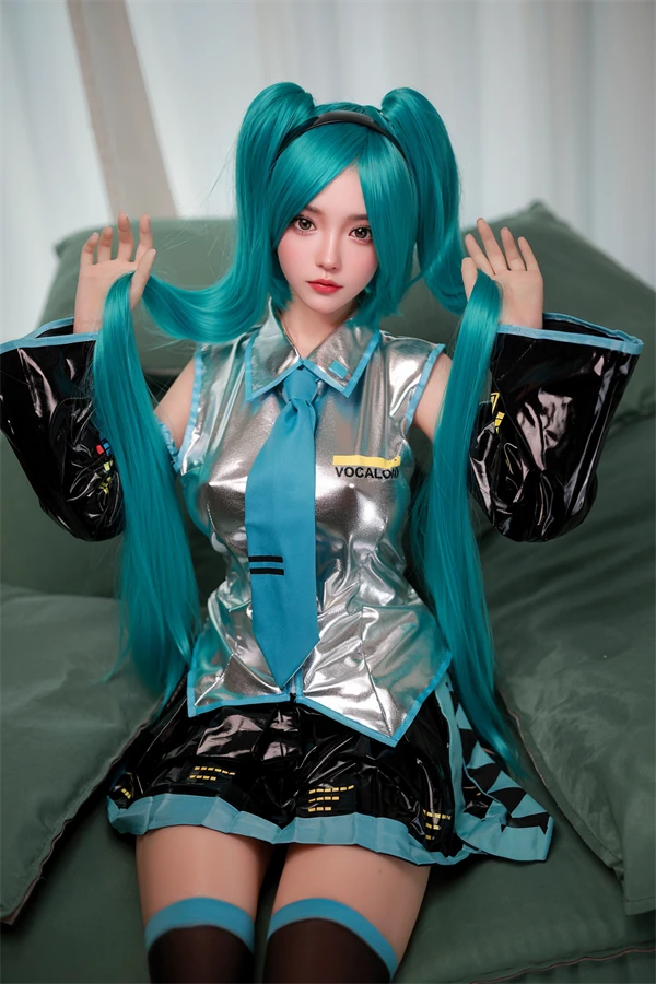Japanese Cosplay Celebrity Sex Doll Hatsune Miku 166cm Japanese Cosplay Celebrity Sex Doll Hatsune Miku 166cm