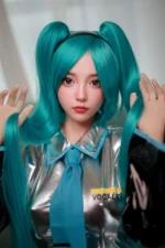 Japanese Cosplay Celebrity Sex Doll Hatsune Miku 166cm