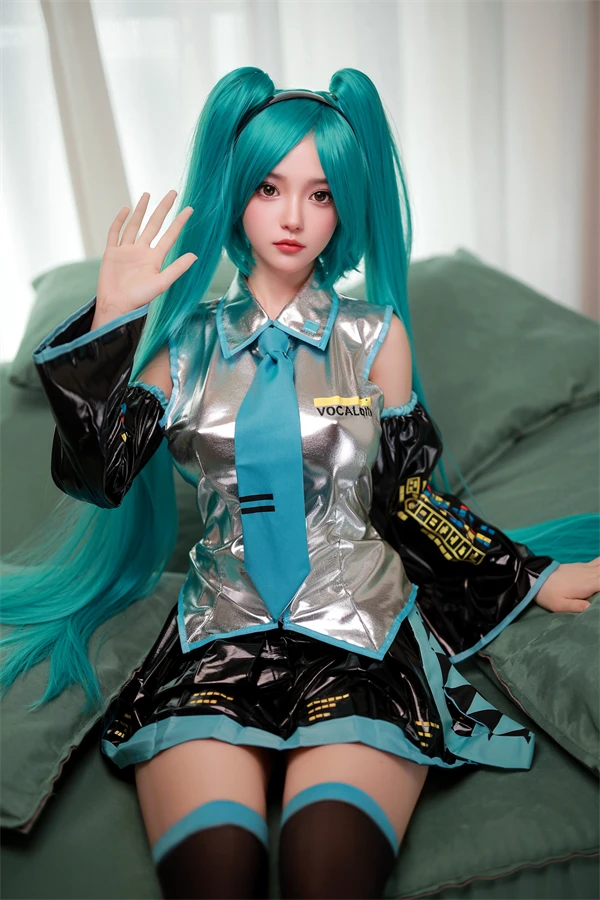 Japanese Cosplay Celebrity Sex Doll Hatsune Miku 166cm Japanese Cosplay Celebrity Sex Doll Hatsune Miku 166cm