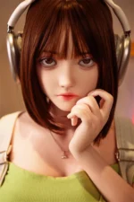 Japanese Cute Silicone Sex Doll Rosetta 163cm