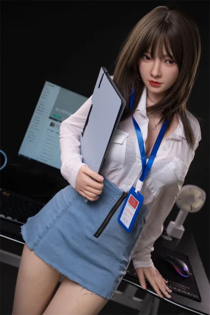 Japanese Office Secretary Silicone Sex Doll Nayeli 159cm