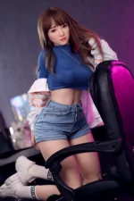 Korean Big Boobs Gaming Sex Doll Kelli 163cm
