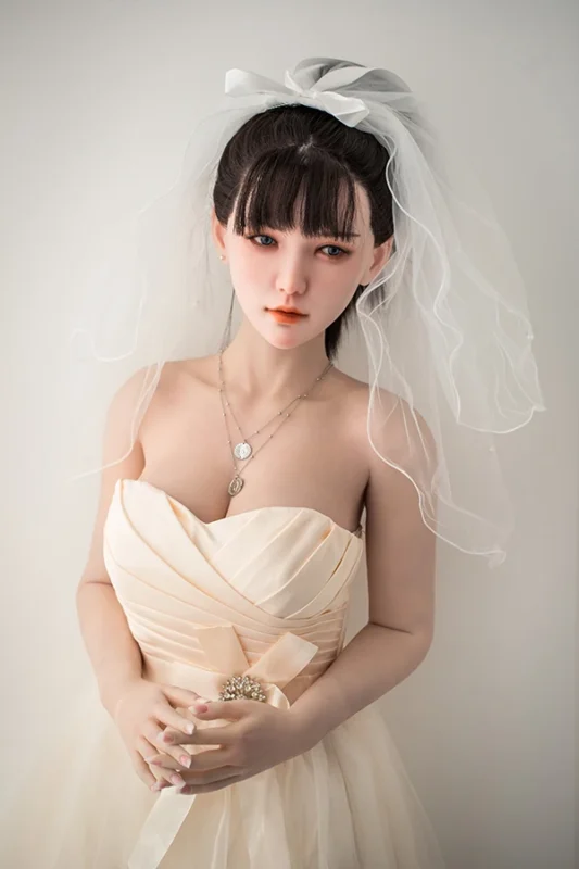 Korean Brunette Bride Sex Doll Dena 162cm