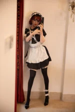 Lifelike Redhead Big Breast Maid Sex Doll Mechelle 171cm