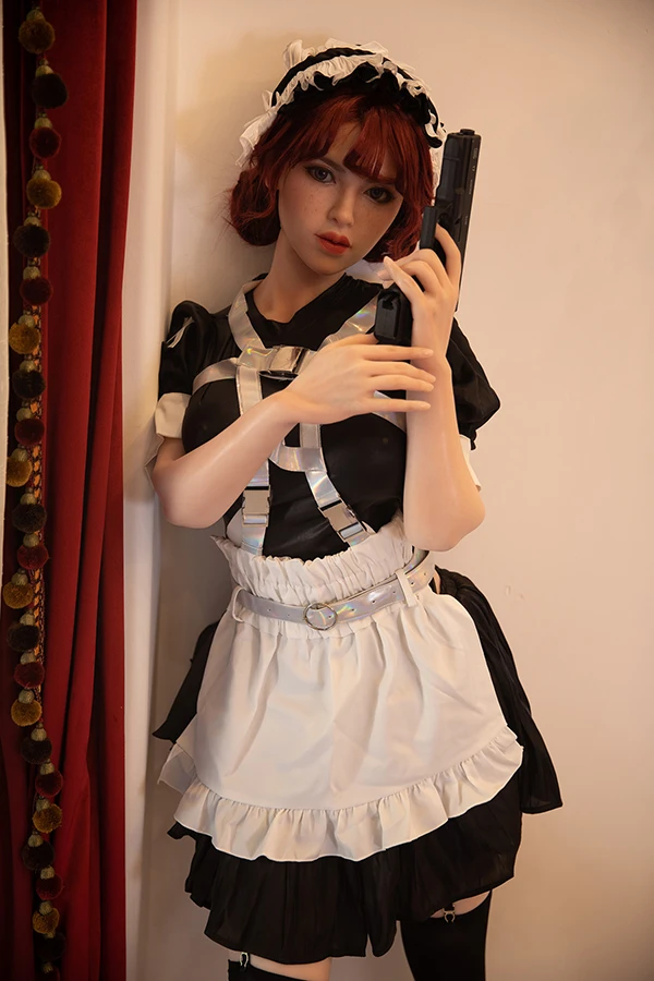 Lifelike Redhead Big Breast Maid Sex Doll Mechelle 171cm Lifelike Redhead Big Breast Maid Sex Doll Mechelle 171cm