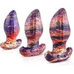 Liquid Silicone Anal Massage Anal Ball Plug - 3 Set