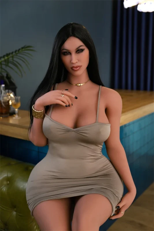 New American BBW Sex Doll looks like Kim Kardashian 157cm