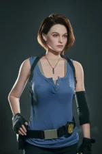 New Resident Evil Silicone Sex Doll Jill Valentine 168cm (Free Doll Same Clothes)