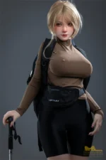 Perfect Blonde Cute Big Boobs Sex Doll Nannie 165cm