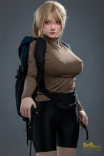 Perfect Blonde Cute Big Boobs Sex Doll Nannie 165cm