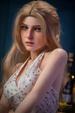 Perfect Blonde Silicone Sex Doll Nikki 153cm